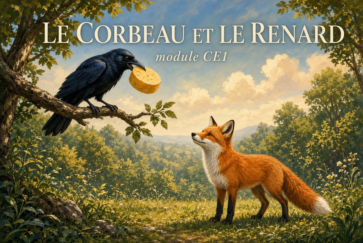 Module 12 - Le Corbeau et le Renard (Jean de La Fontaine)