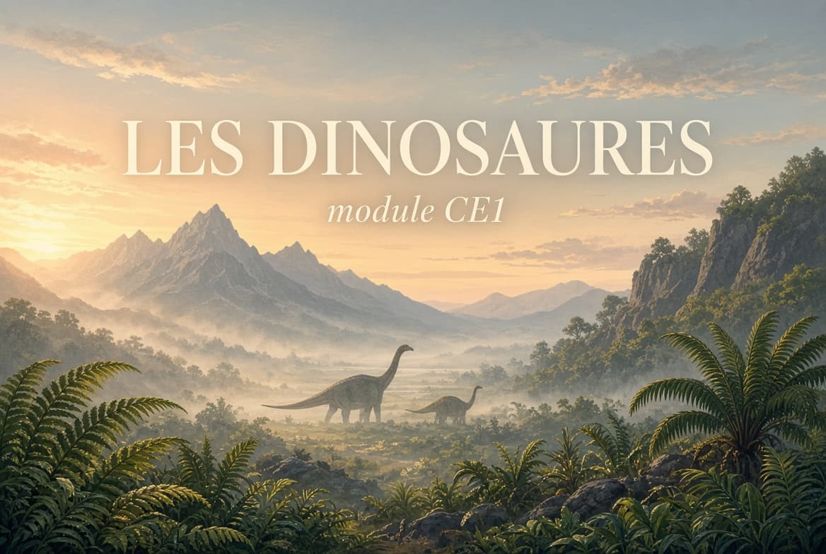 Module 5 - Les dinosaures, les géants du passé