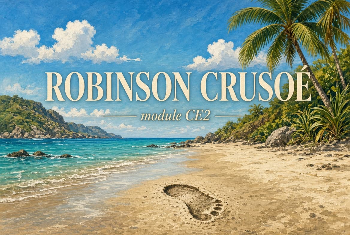 Module 1 — Robinson Crusoé : l'empreinte de pas
