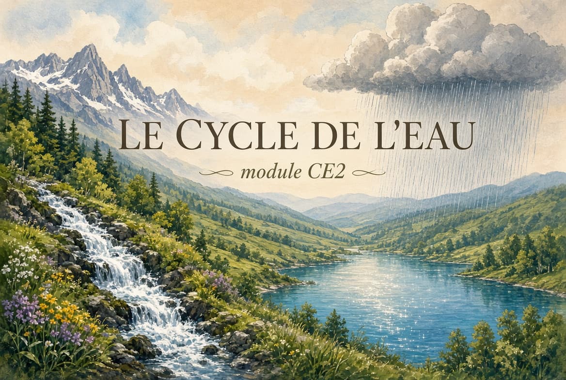 Module 18 — Le cycle de l'eau : le voyage de Goutte