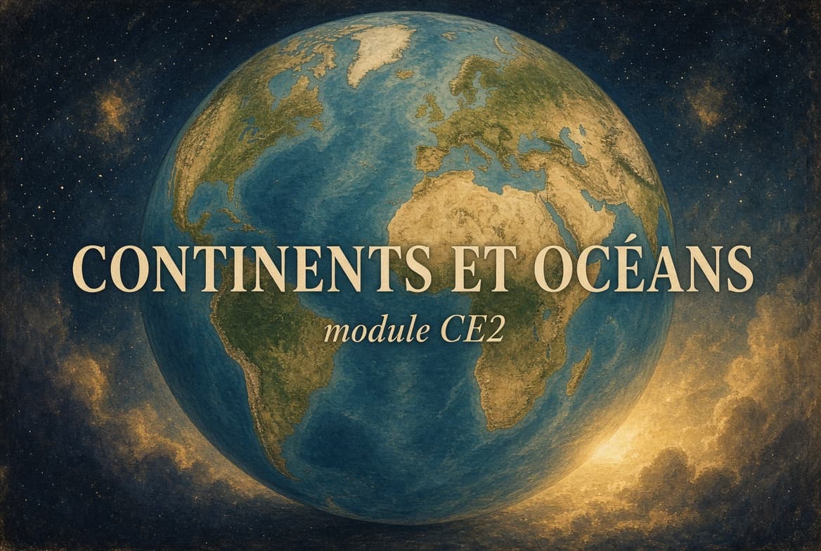 Module 23 — Continents et océans